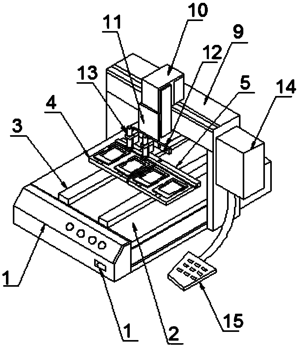 Dispensing equipment for keys of mobile phone for old people