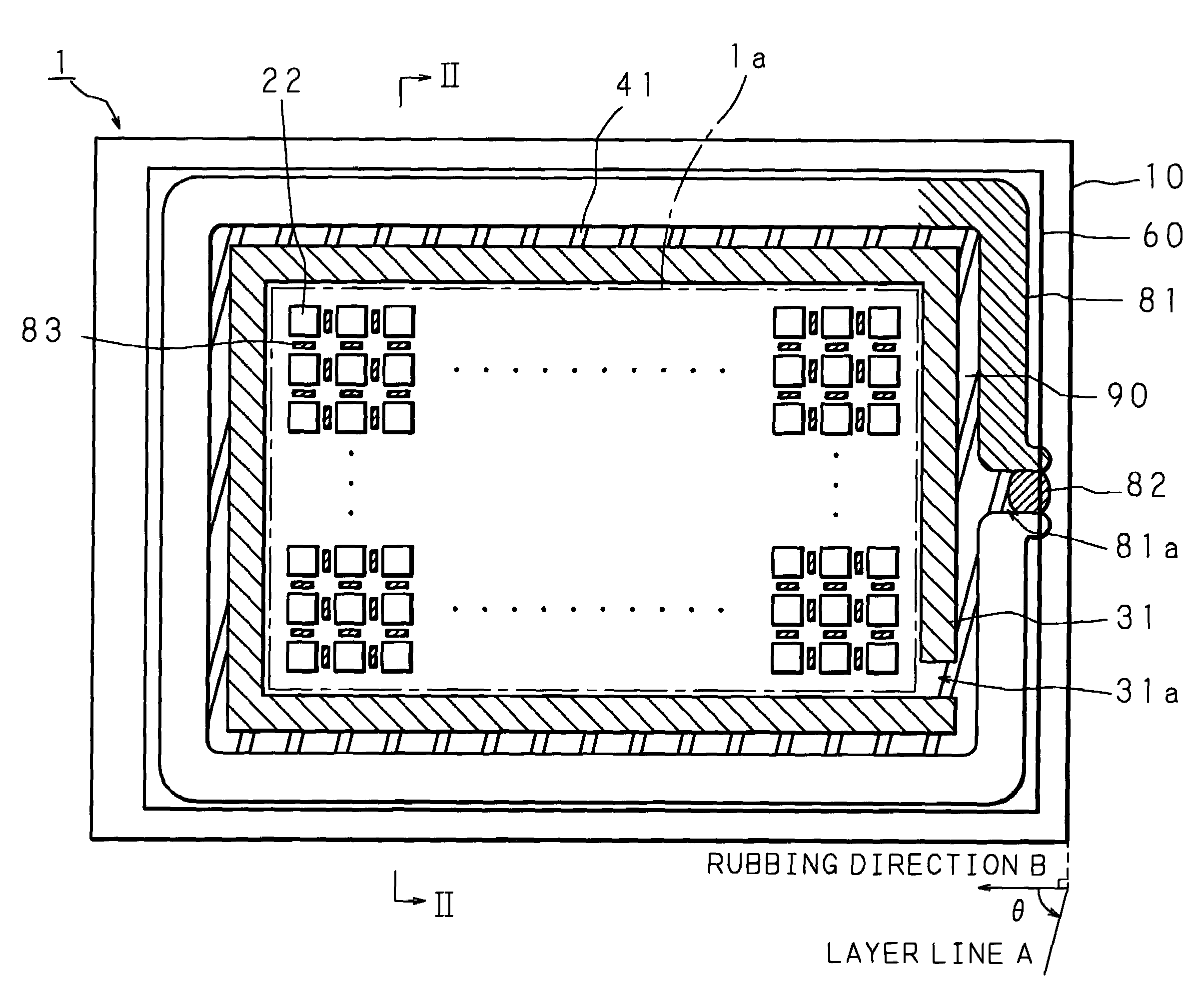 Liquid crystal display device and method of manufacturing liquid crystal display device for preventing defects in liquid crystal