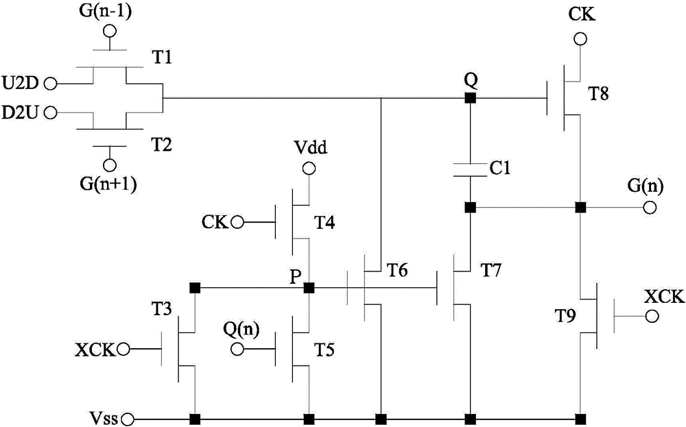 Gate drive circuit capable of enhancing circuit drive ability