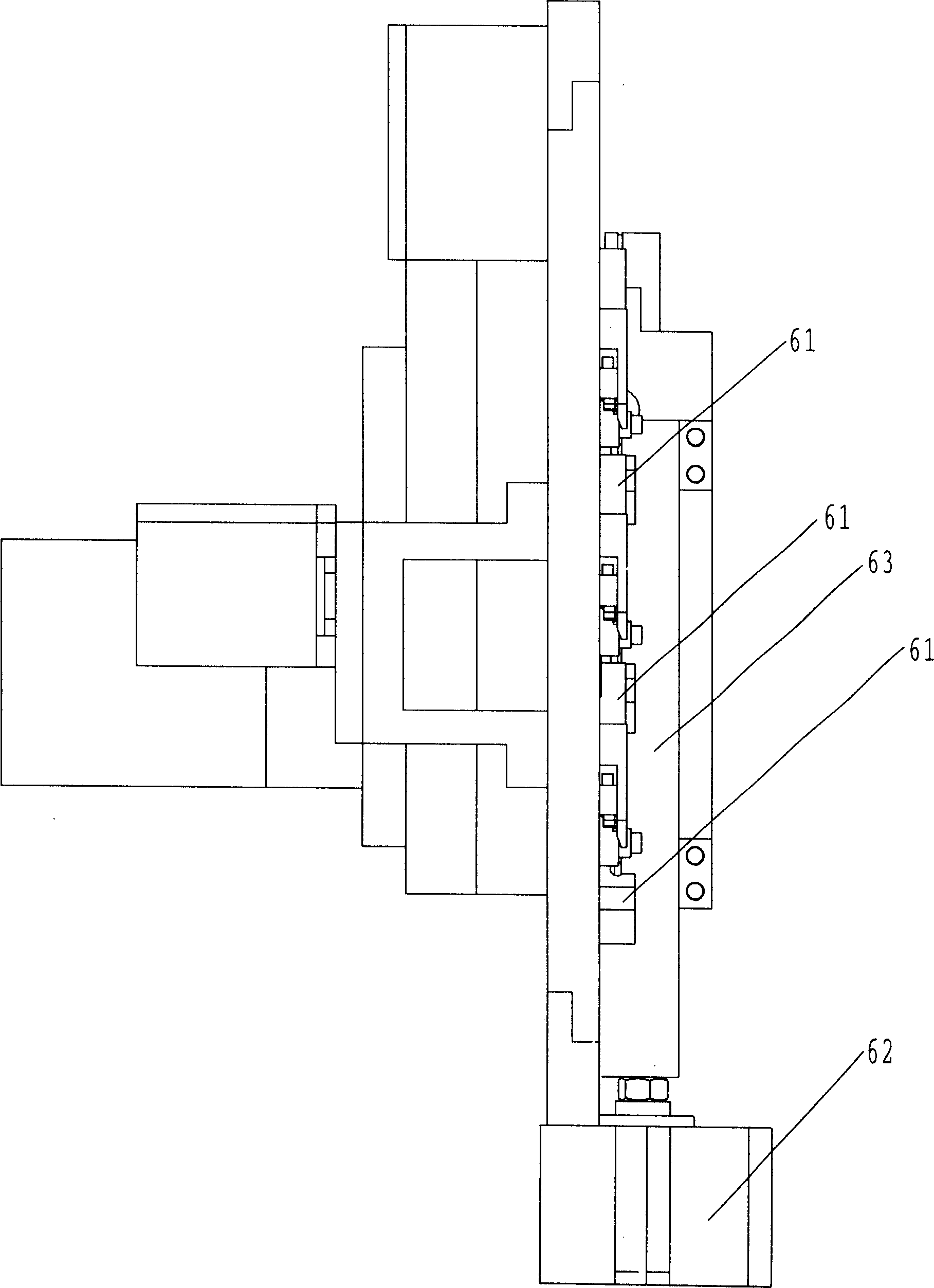 Forming machine for screw thread