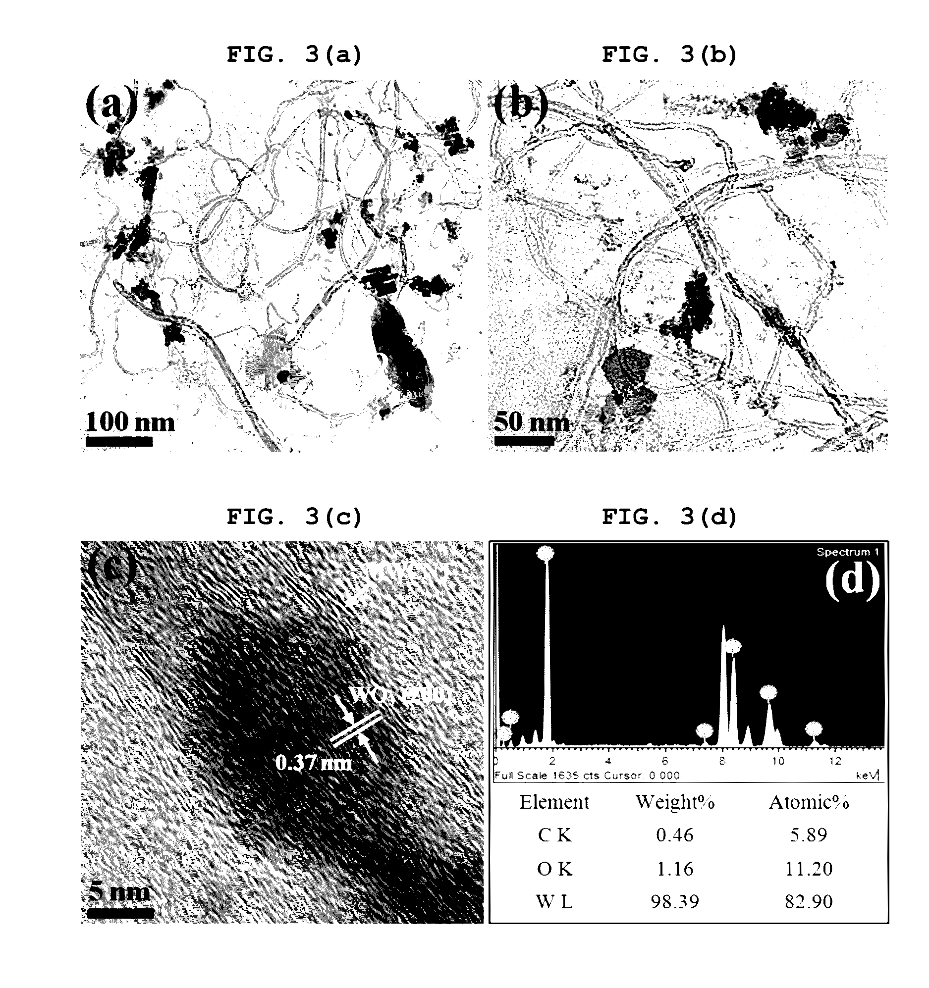 Flexible nitrogen dioxide gas sensor based on tungsten trioxide nanoparticles coated carbon nanotubes-graphene oxide hybrid and method for manufacturing the same