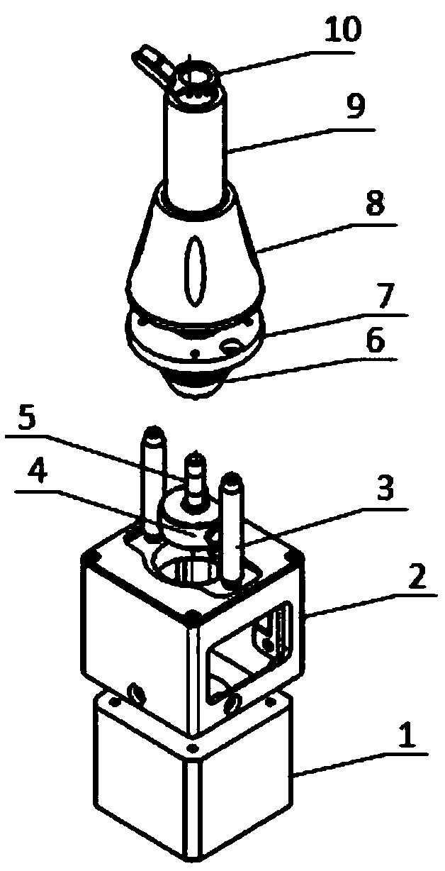 Magnetic bead mixer for biology, and application thereof