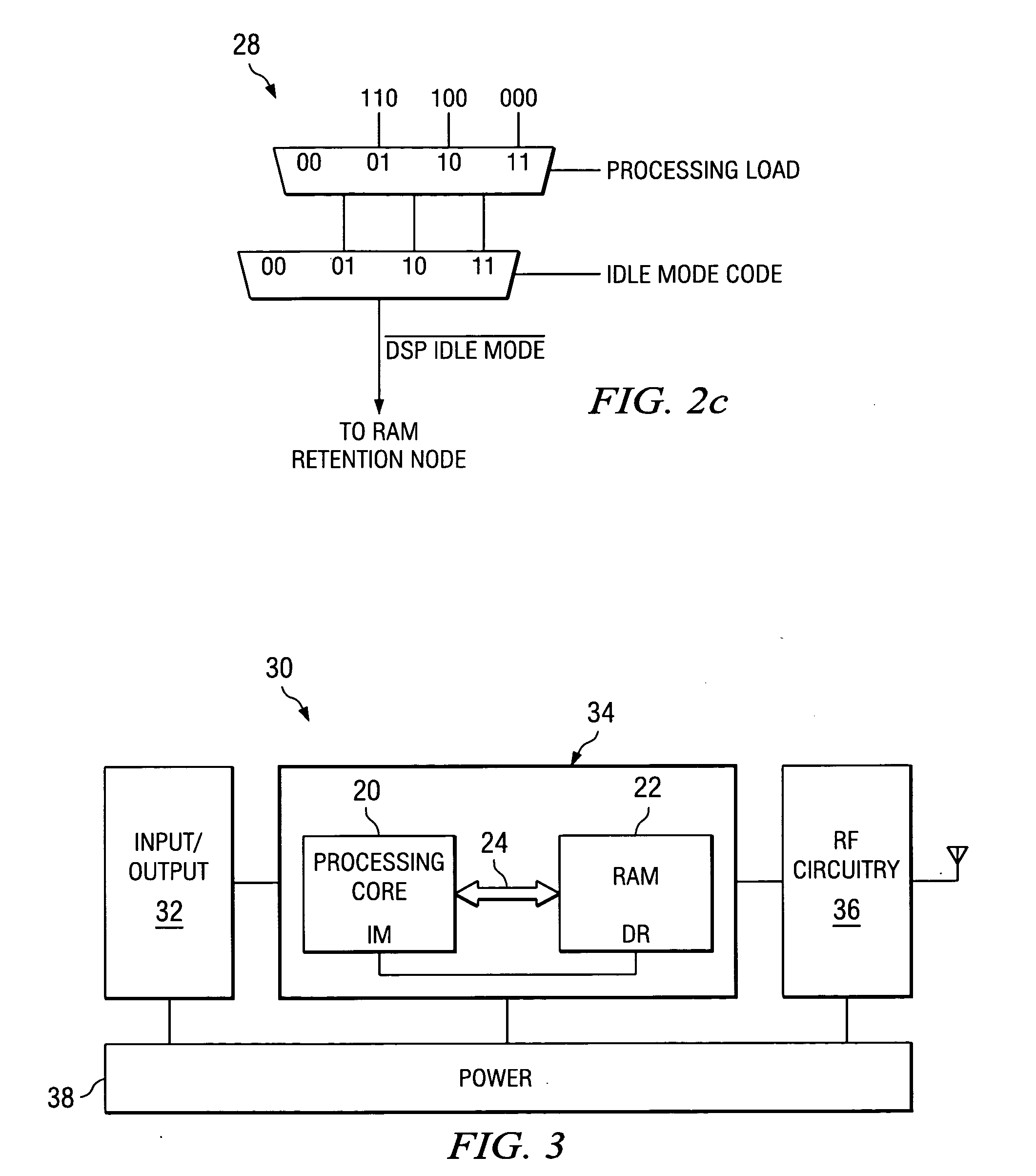 Method and apparatus for reducing memory current leakage a mobile device