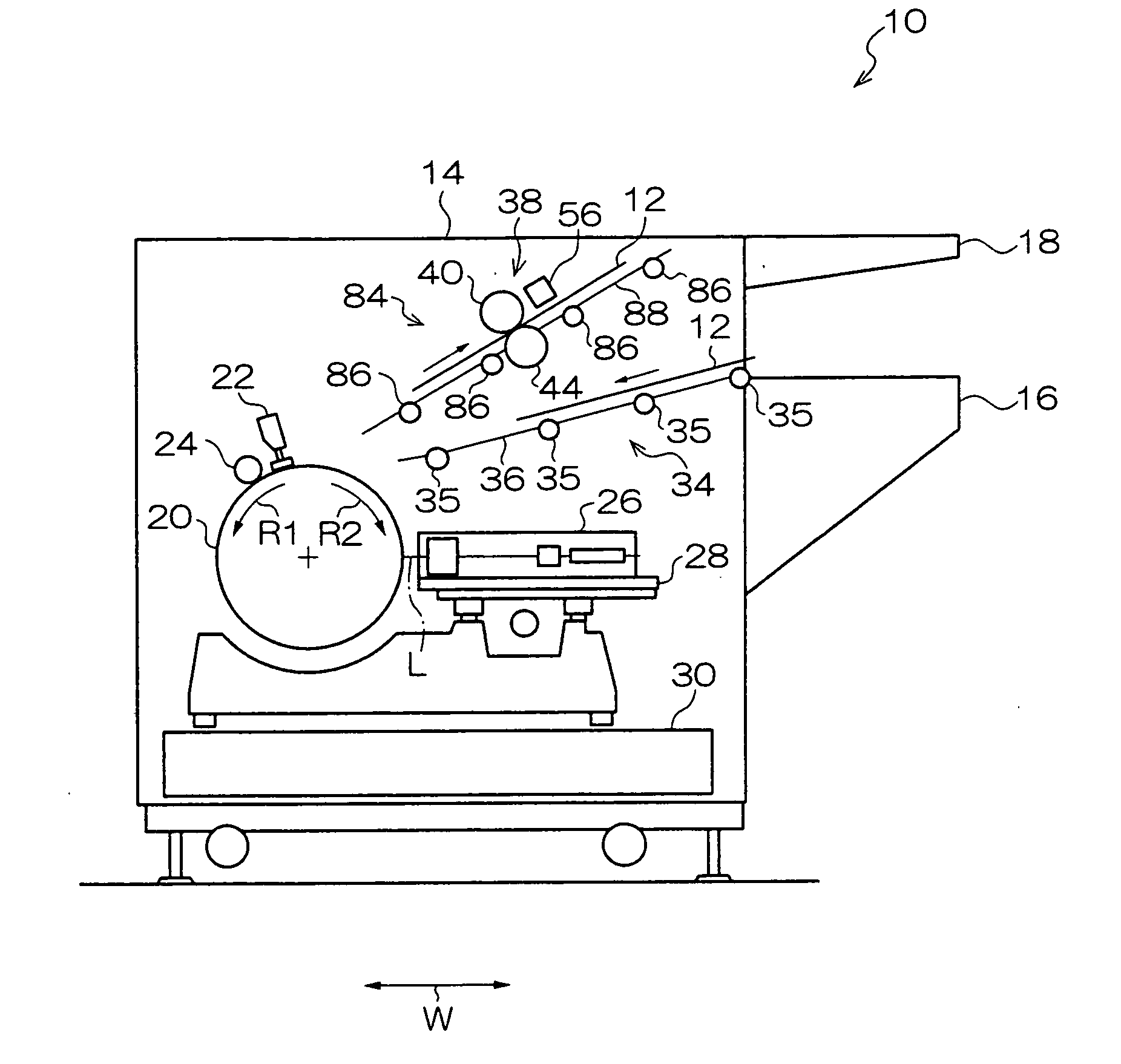 Image forming method and image exposure device