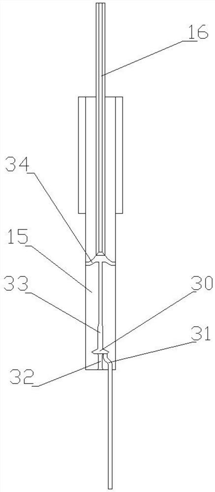 A minimally invasive bone fixation cable implantation device and bone fixation method thereof