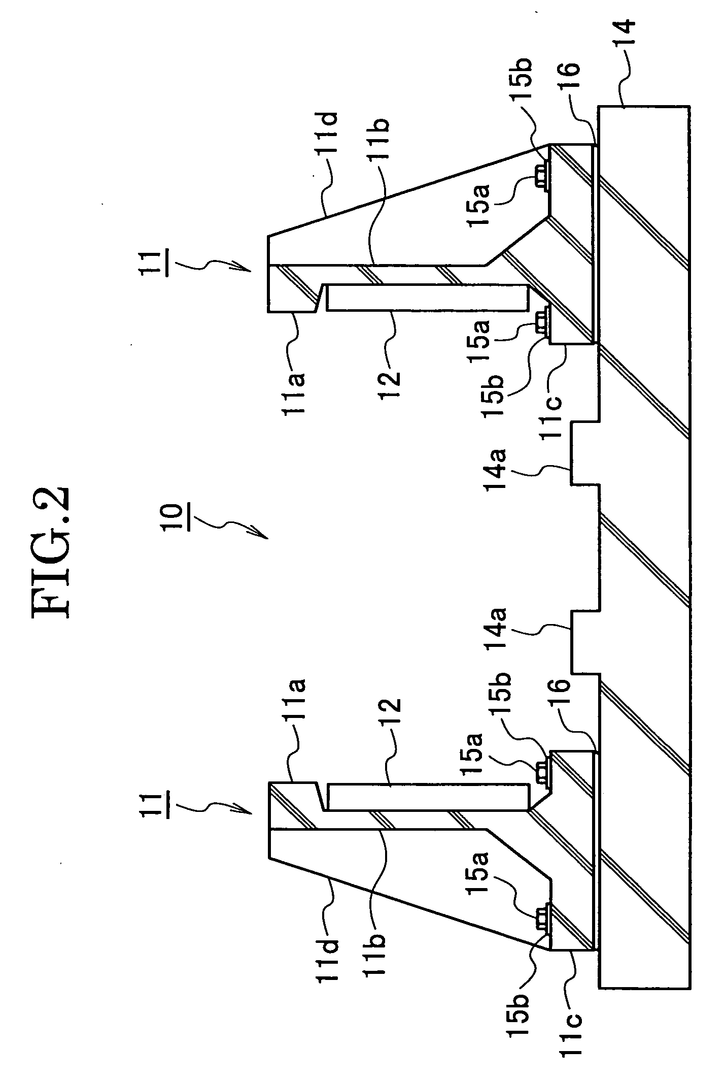 Non-magnetic concrete structure a sidewall for a guideway and a method for installing such a sidewall for the guideway