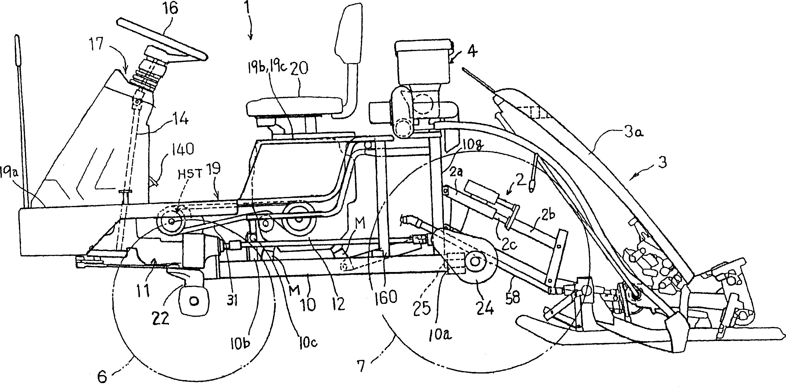 Ride-type traveling vehicle