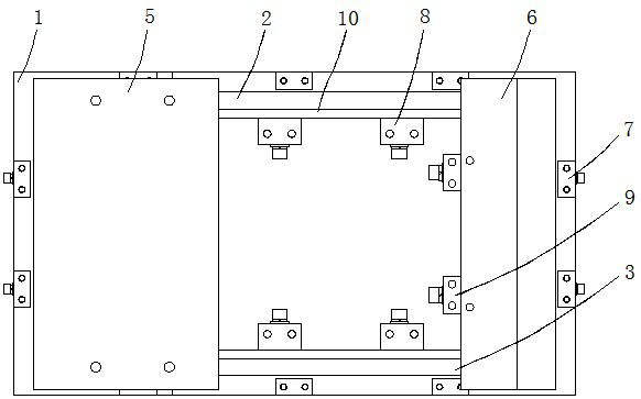 Packaging box manufacturing mold