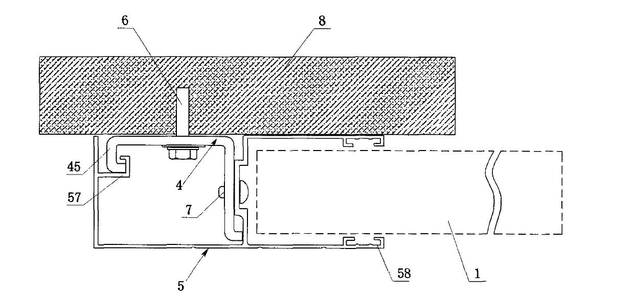 Protection guide rail used for rolling door