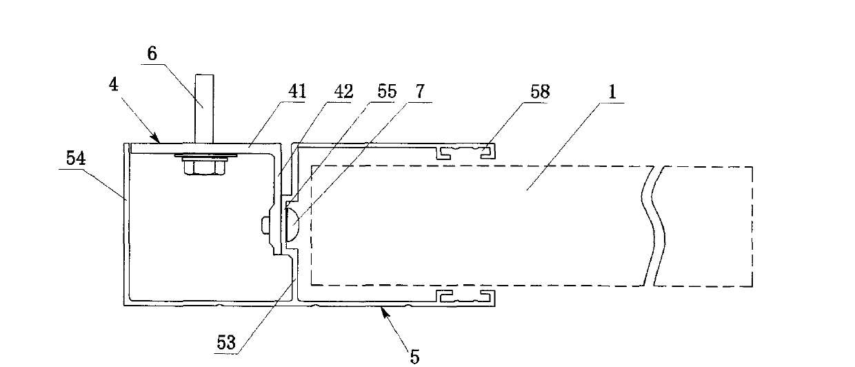 Protection guide rail used for rolling door