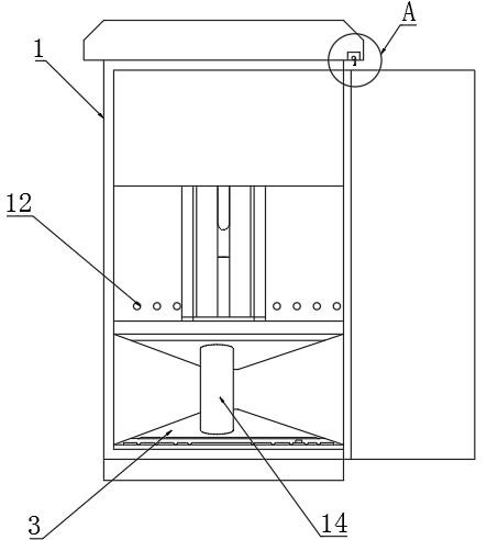 Ring main unit with constant-temperature dehumidification function