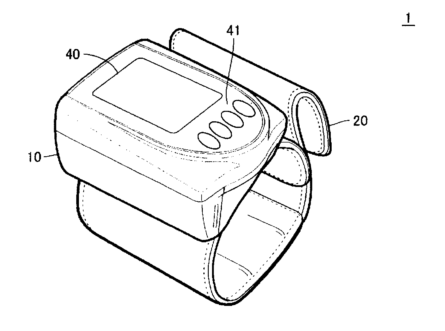 Electronic sphygmomanometer