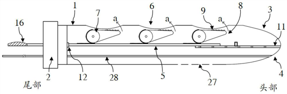 Interventional therapy catheter assembly for popliteal-iliofemoral deep venous thrombosis