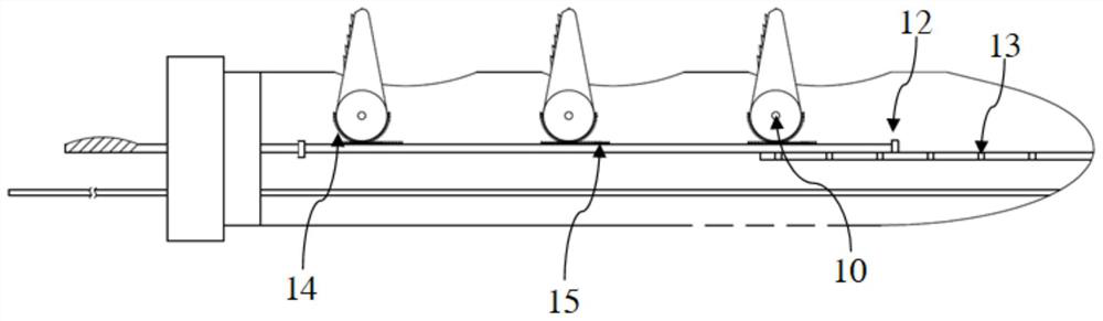 Interventional therapy catheter assembly for popliteal-iliofemoral deep venous thrombosis