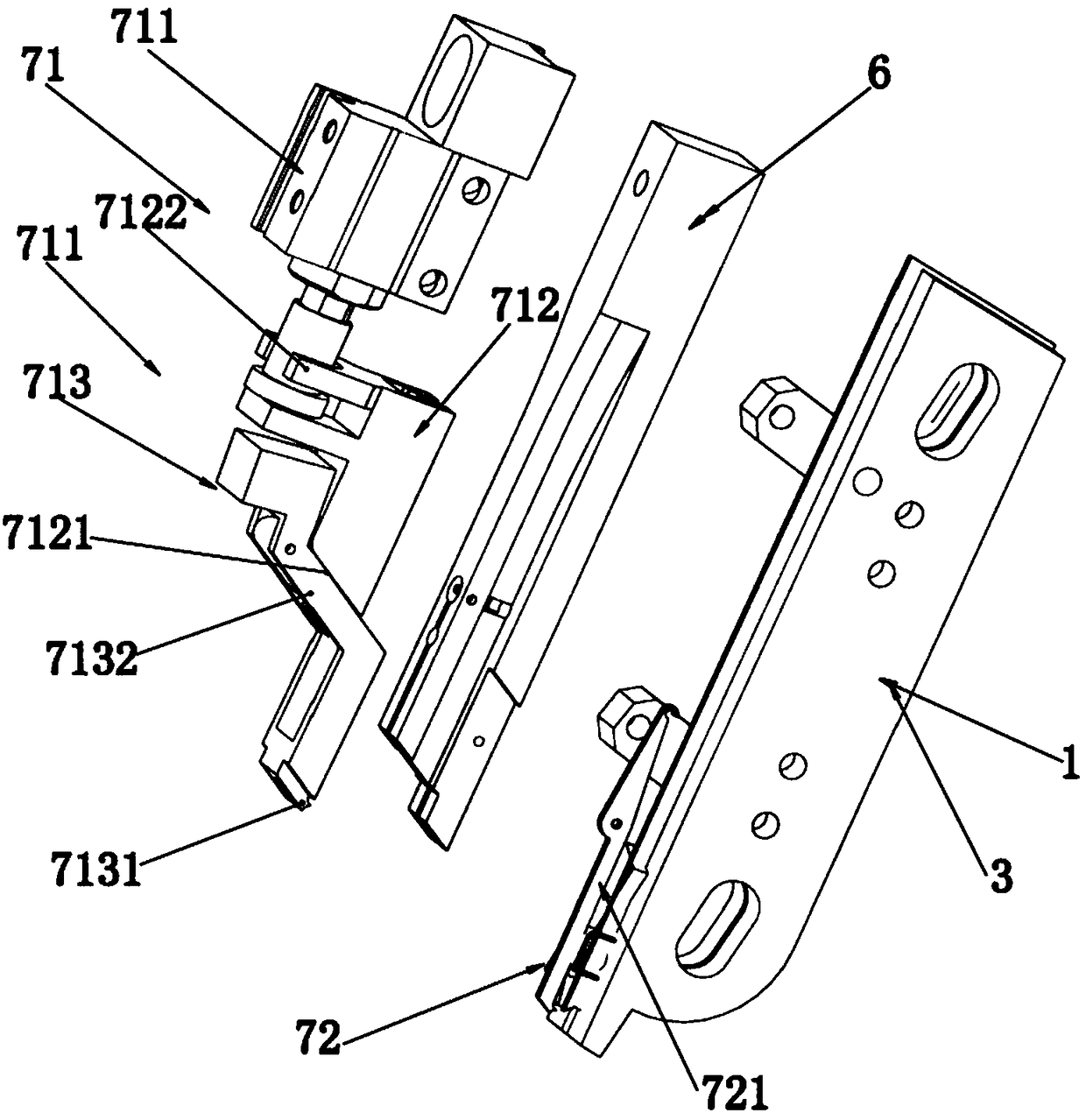 Fully automatic invisible zipper upper movable code equipment