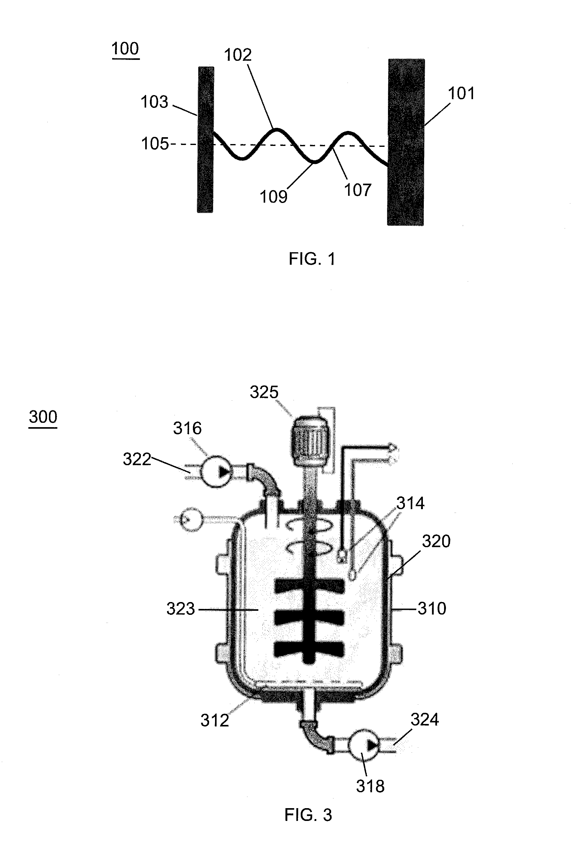 Bioreactor using acoustic standing waves