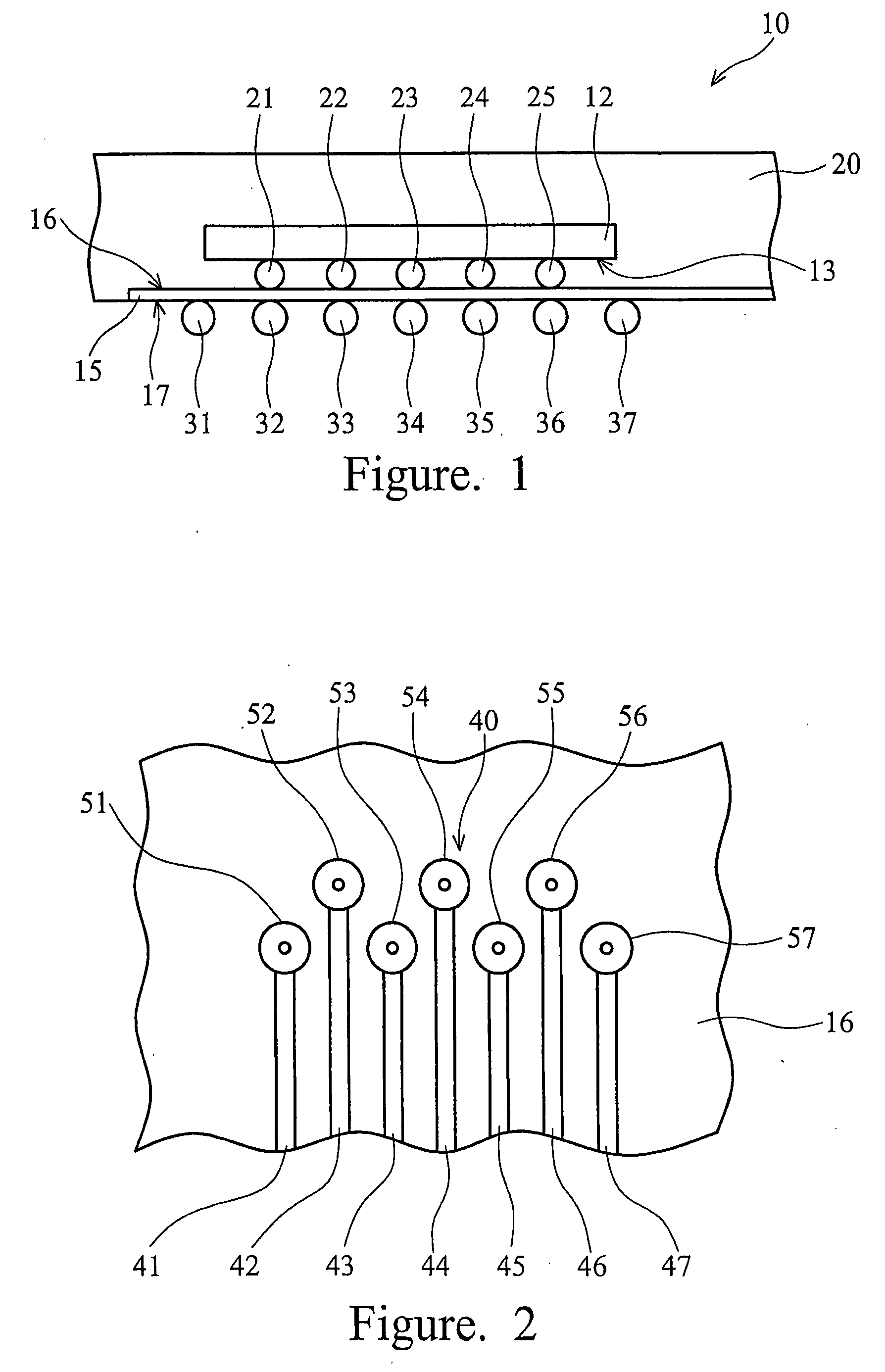 Novel substrate design for semiconductor device