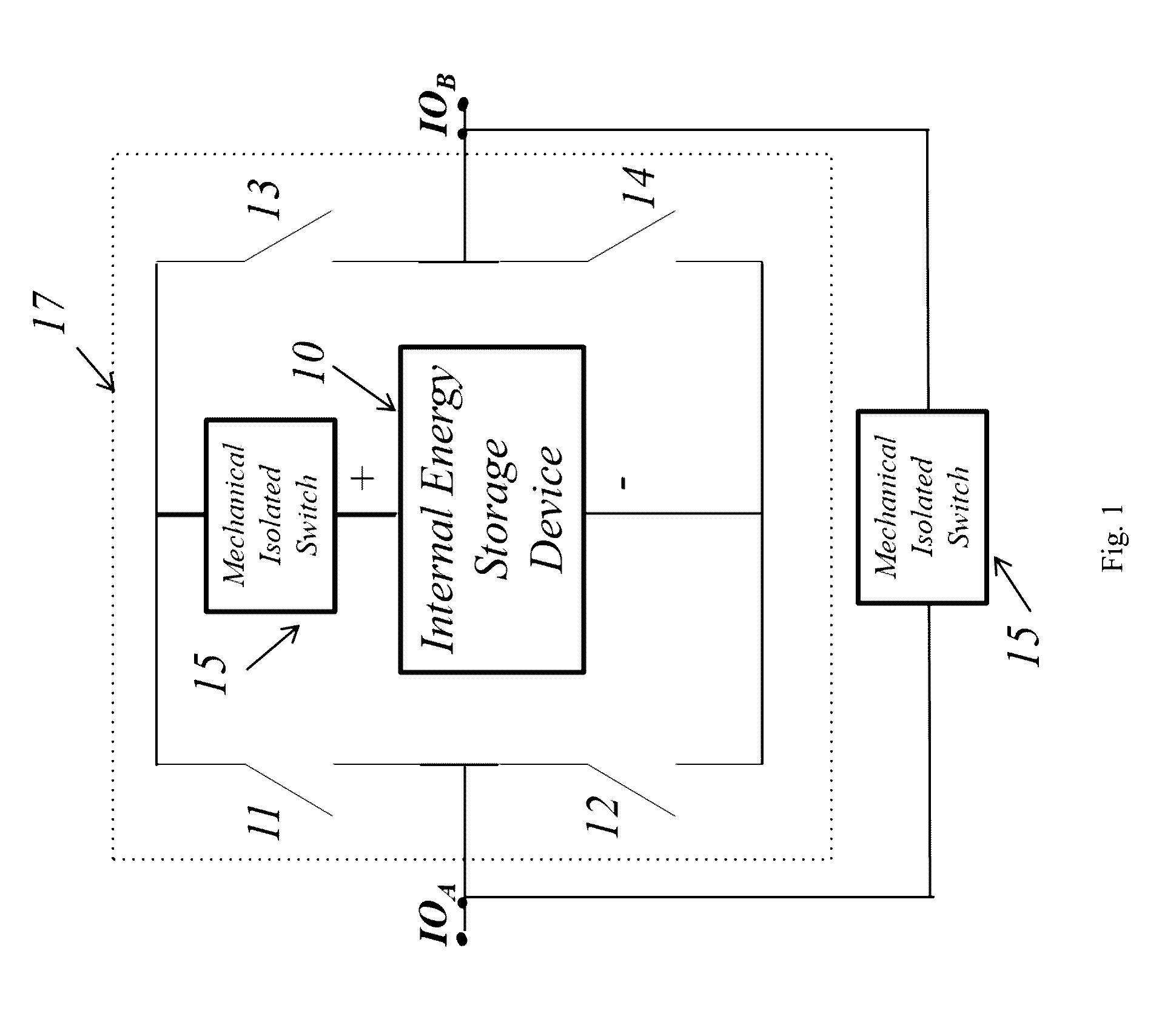 Method and apparatus for creating a dynamically reconfigurable energy storage device