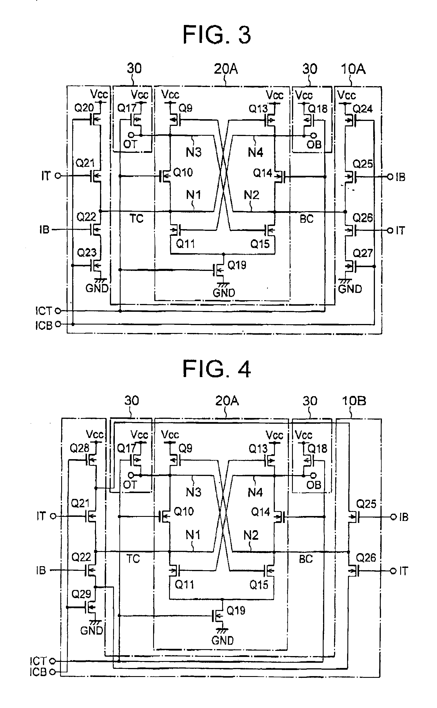 Latch circuit for latching a pair of complementary data signals