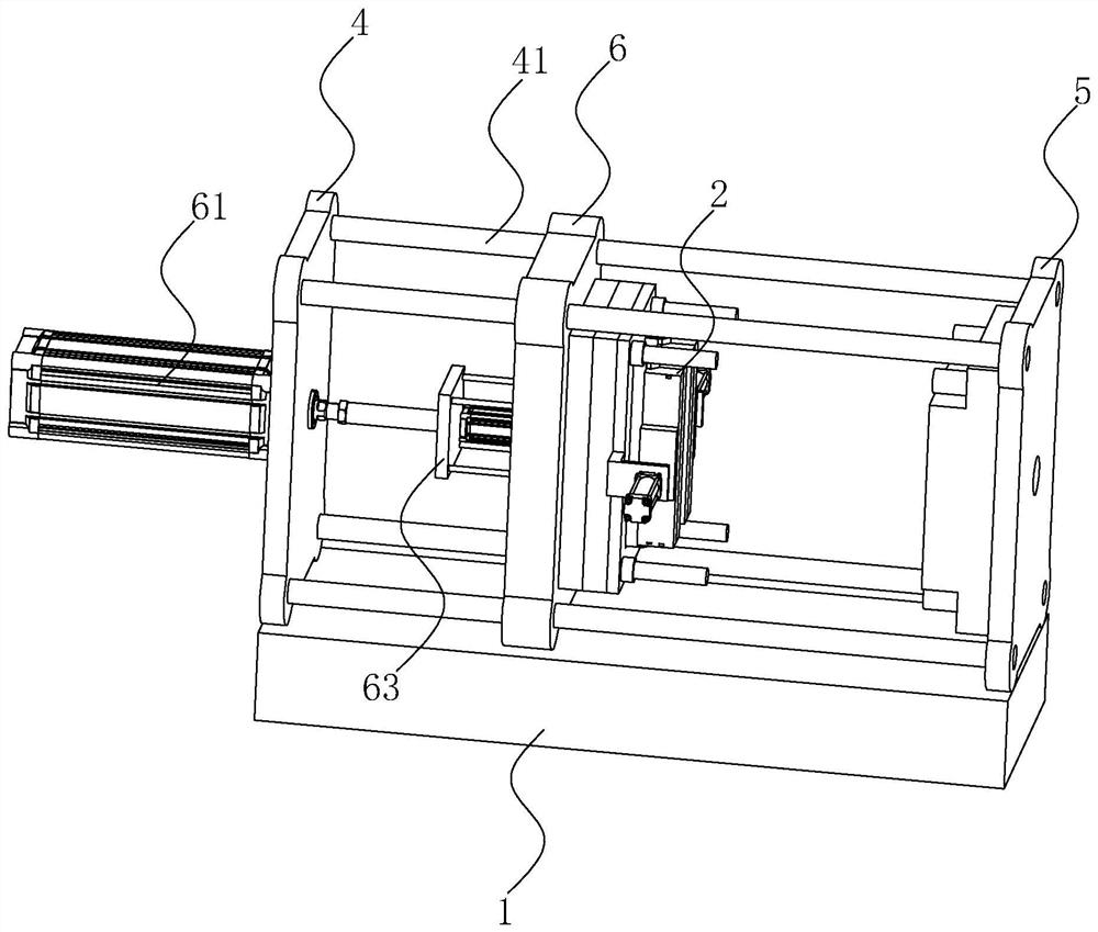 A plastic bottle injection molding machine