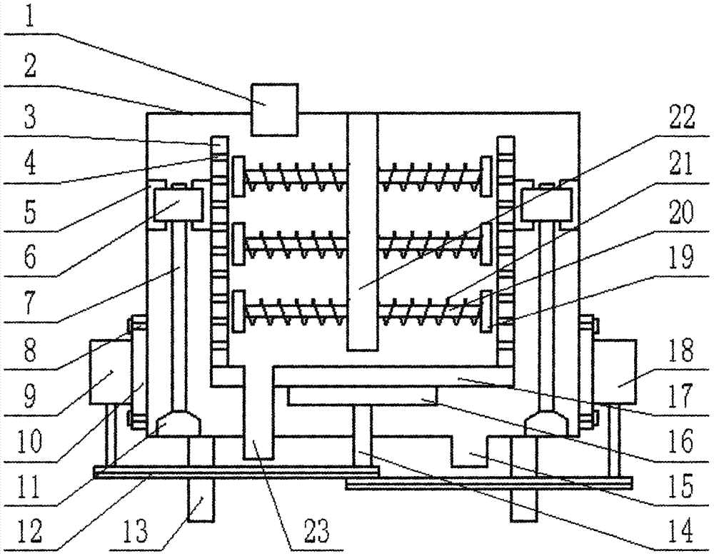 Stable-running sludge dewaterer