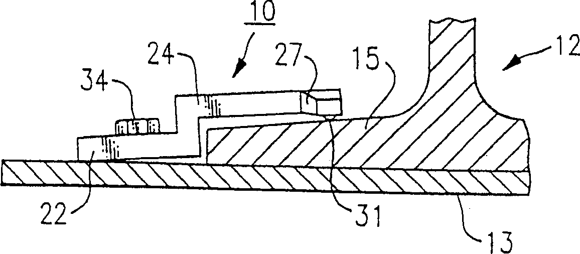 Railway clamp