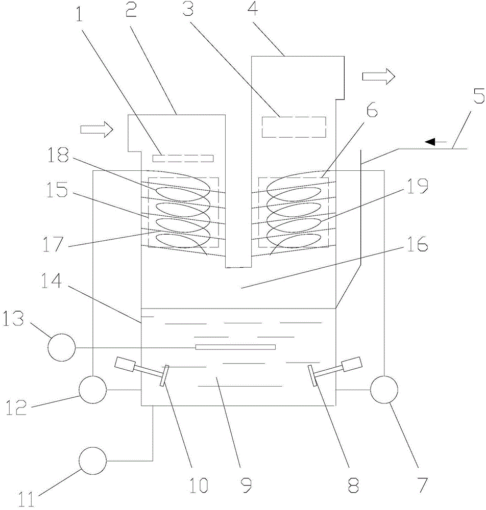 Desulfurizing tower