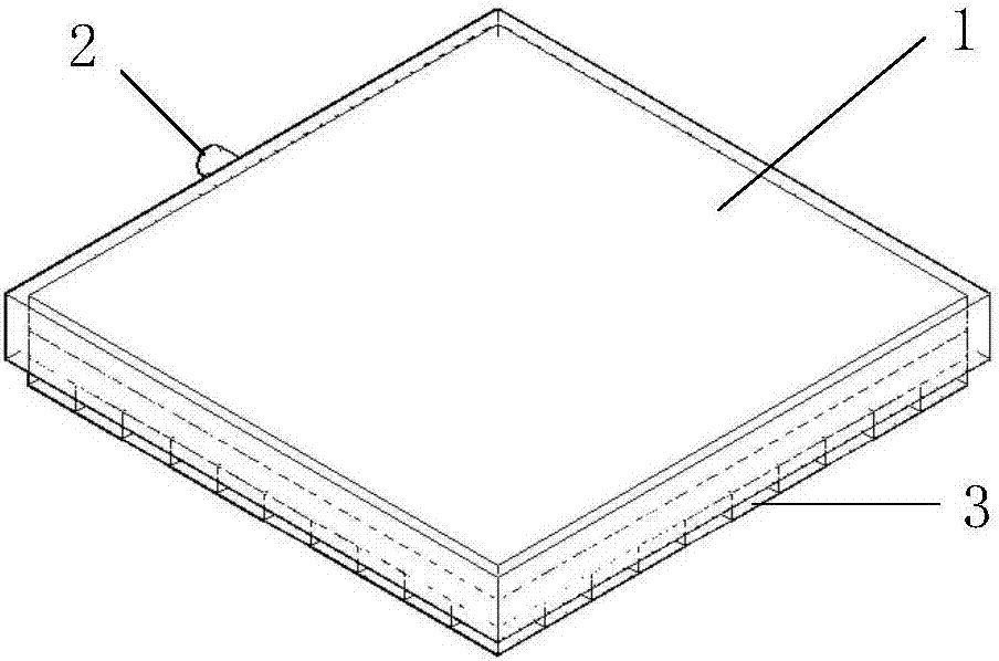 Pressure test machine loading device