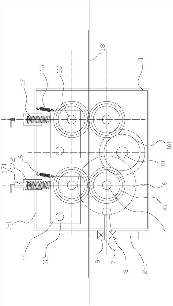 Straightening and wire feeding device of prefabricated reinforced concrete pipe reinforcement cage seam welder