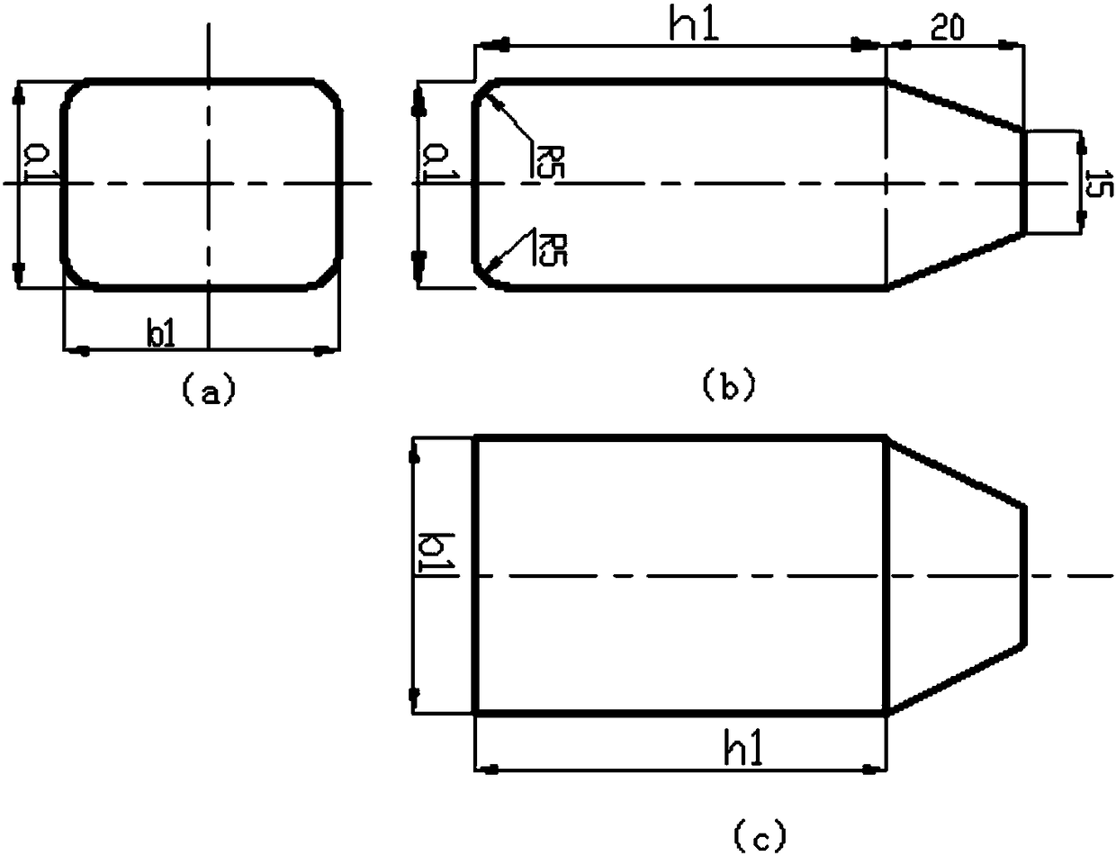 Lattice core sandwich structural part casting defect control method and application