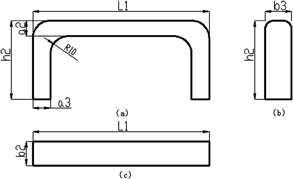 Lattice core sandwich structural part casting defect control method and application