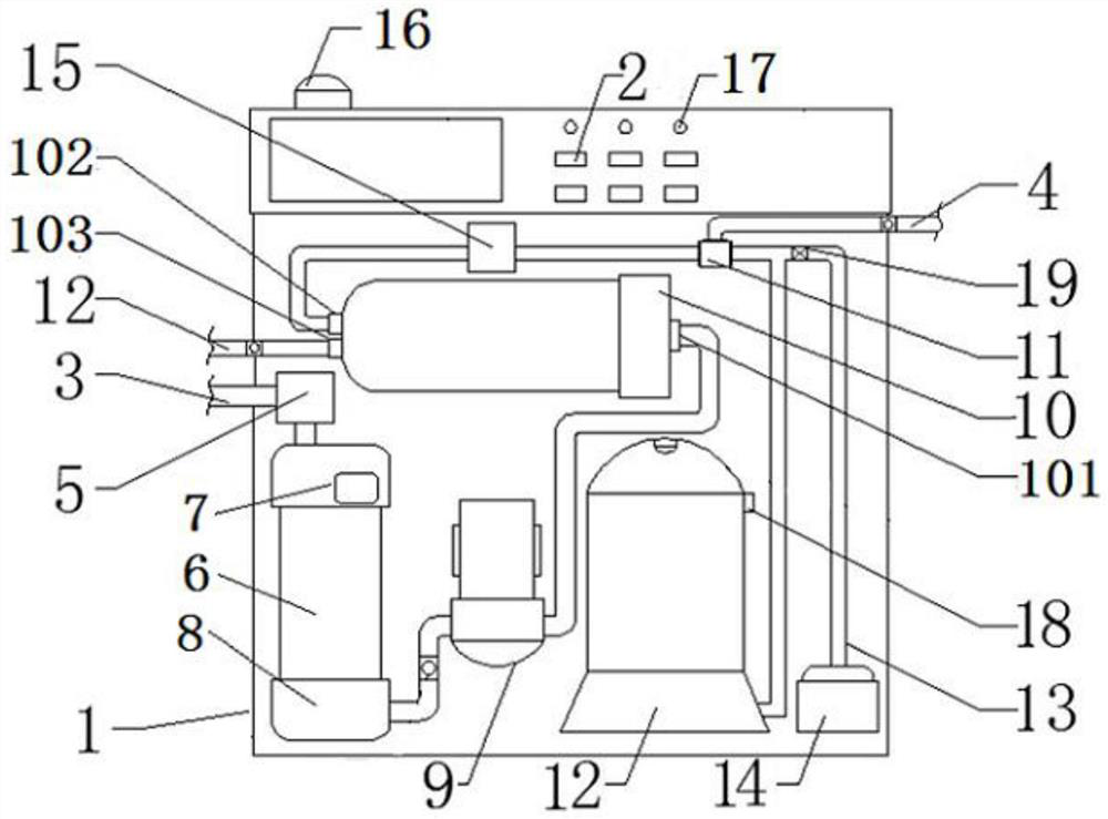 An intelligent monitoring water purifier for hospital disinfection supply center