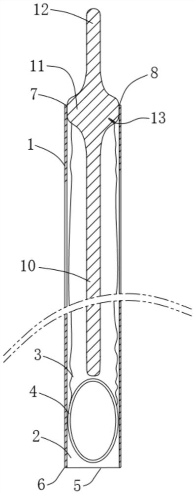 A device for inserting a surgical channel