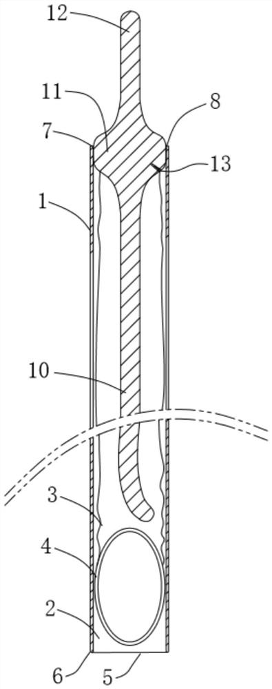 A device for inserting a surgical channel