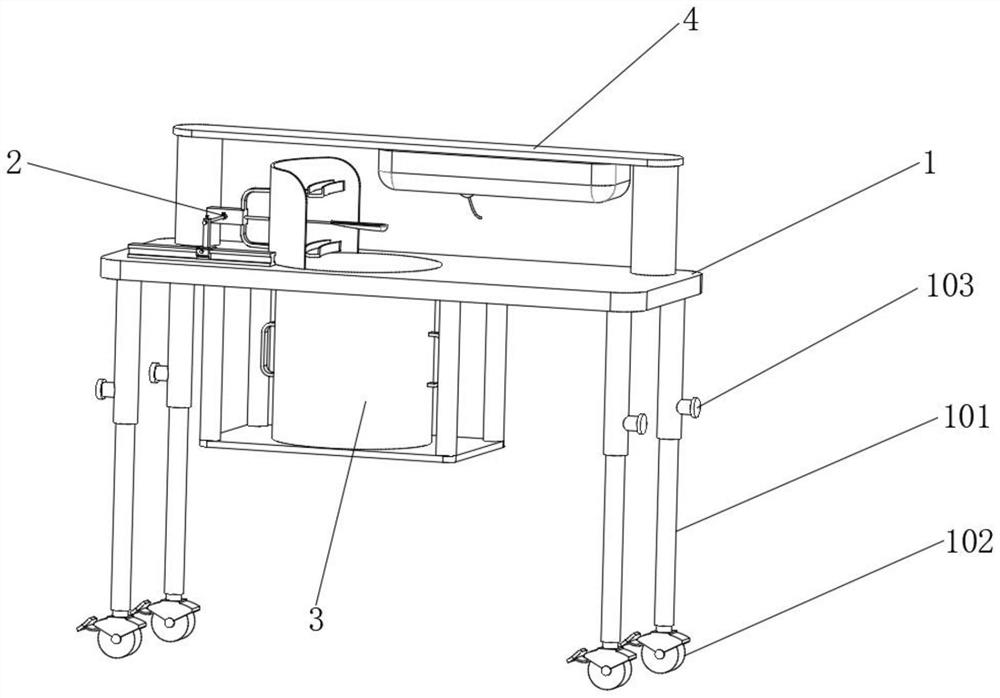 Emesis promoting device for nursing in emergency department