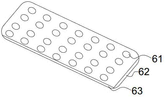 Roof planting container capable of automatically adjusting moisture