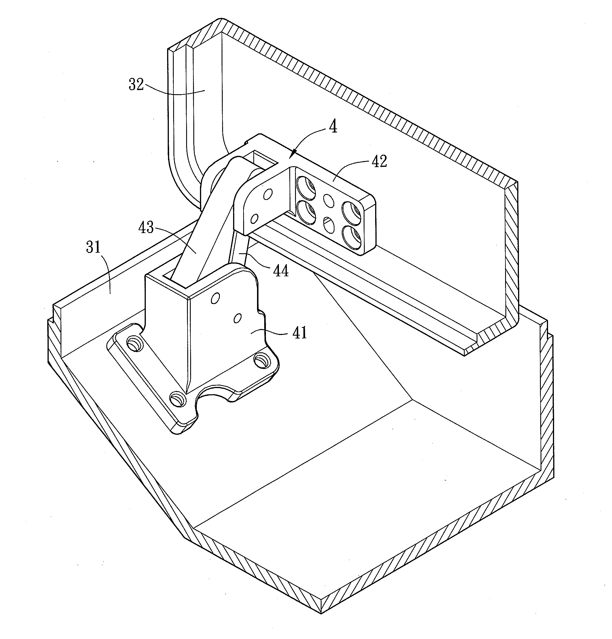 Electronic apparatus and hinge structure thereof