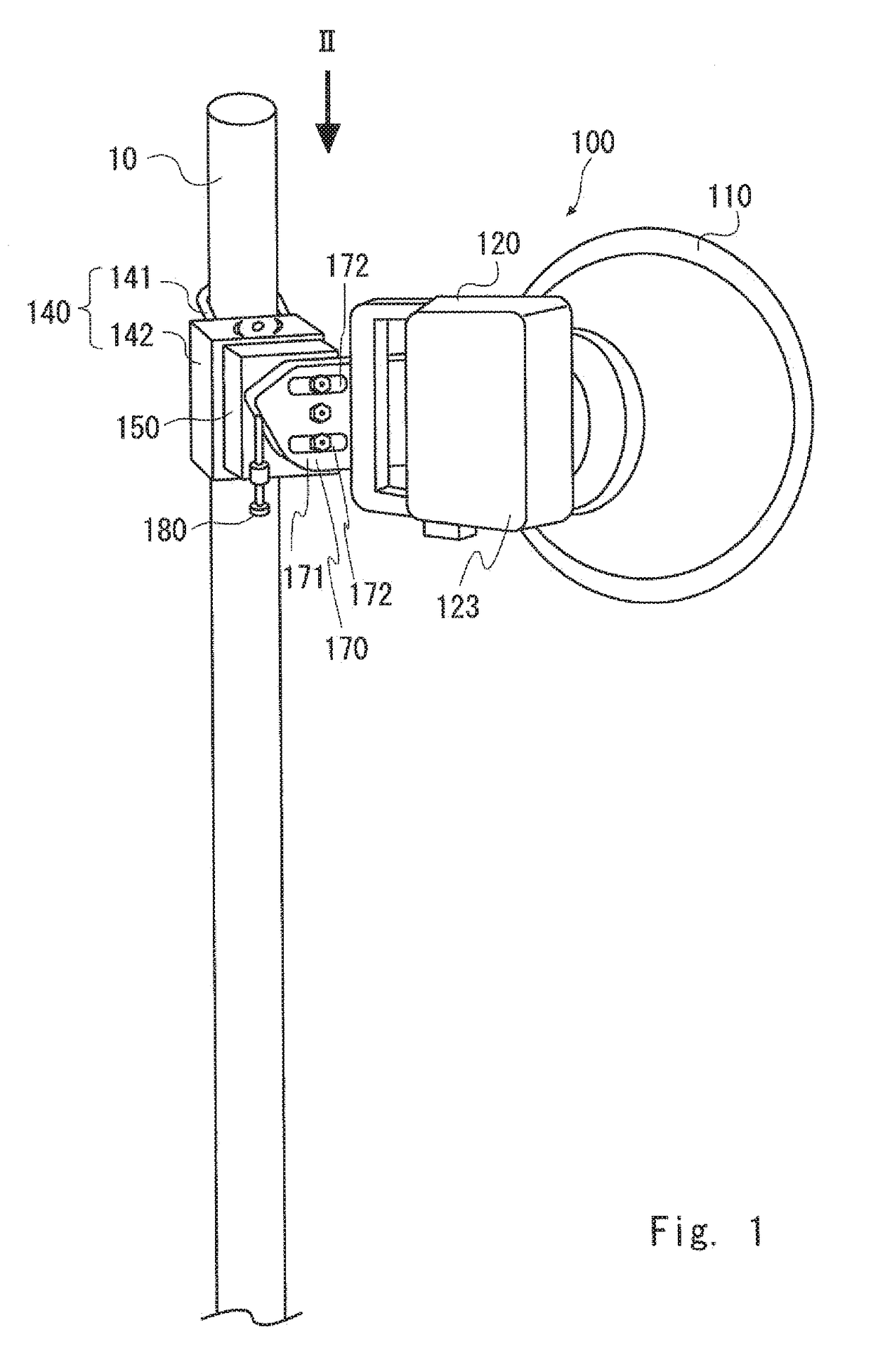 Antenna orientation adjustment device and antenna orientation adjustment method