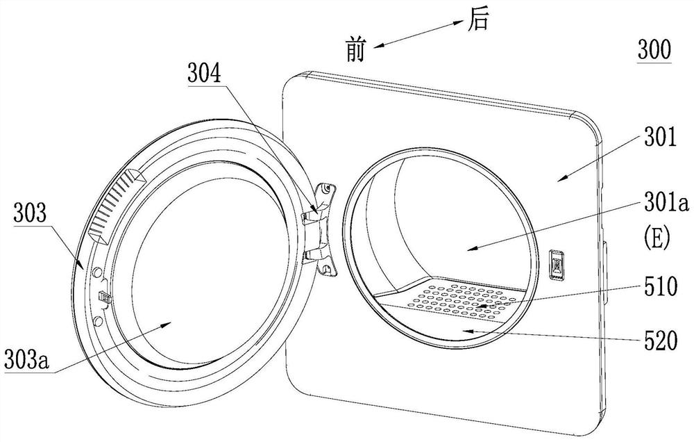 Clothes treatment device and door cover assembly thereof