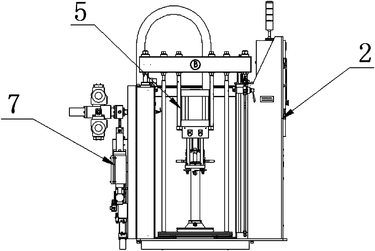 A precise liquid silicone injection machine and its production line for silicone products