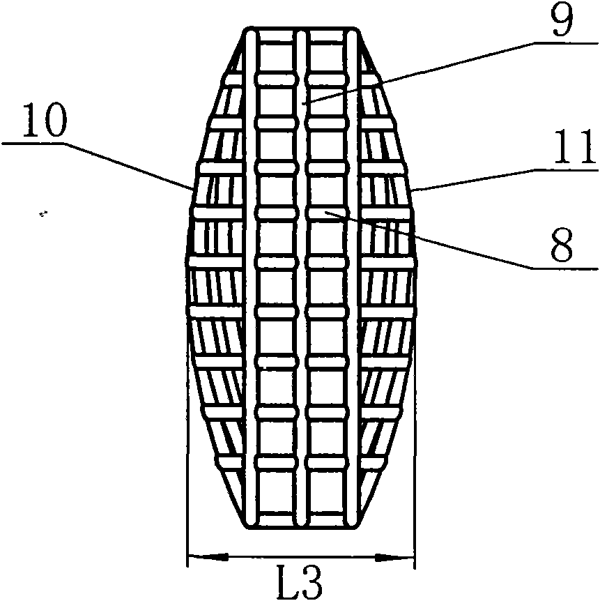 Solid reticulate intrauterine device