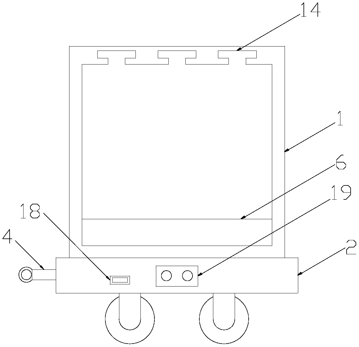 Intelligent logistics transferring device