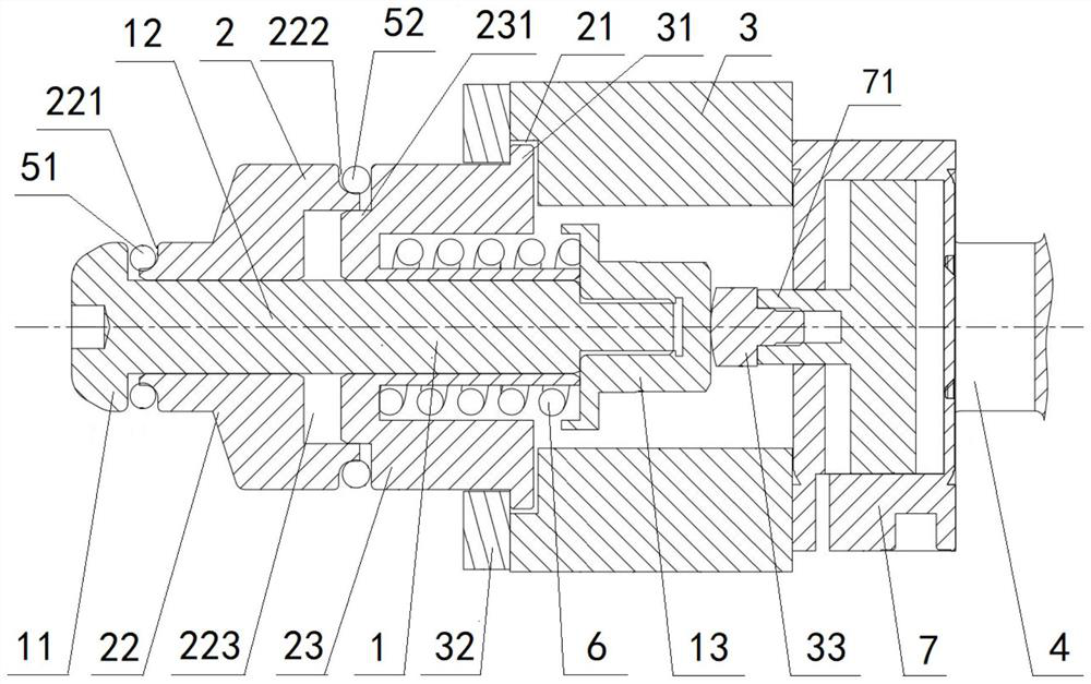 Multi-joint self-adaptive plugging mechanism