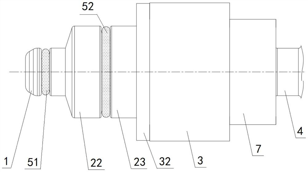 Multi-joint self-adaptive plugging mechanism