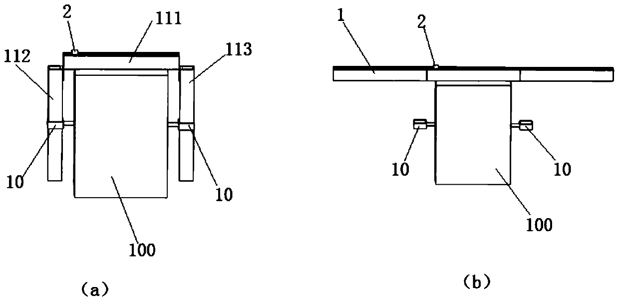 Satellite-borne load linear motion system