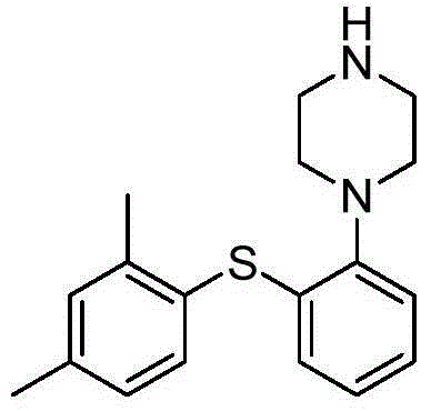 Preparation method of vortioxetine