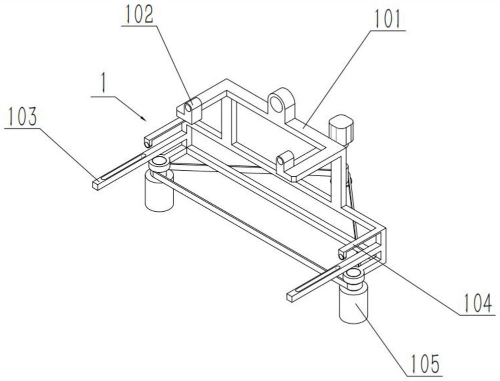 Slender hole machining device and method