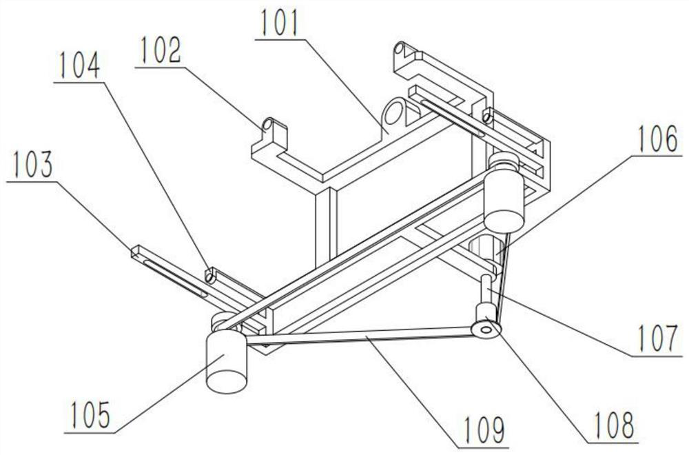 Slender hole machining device and method