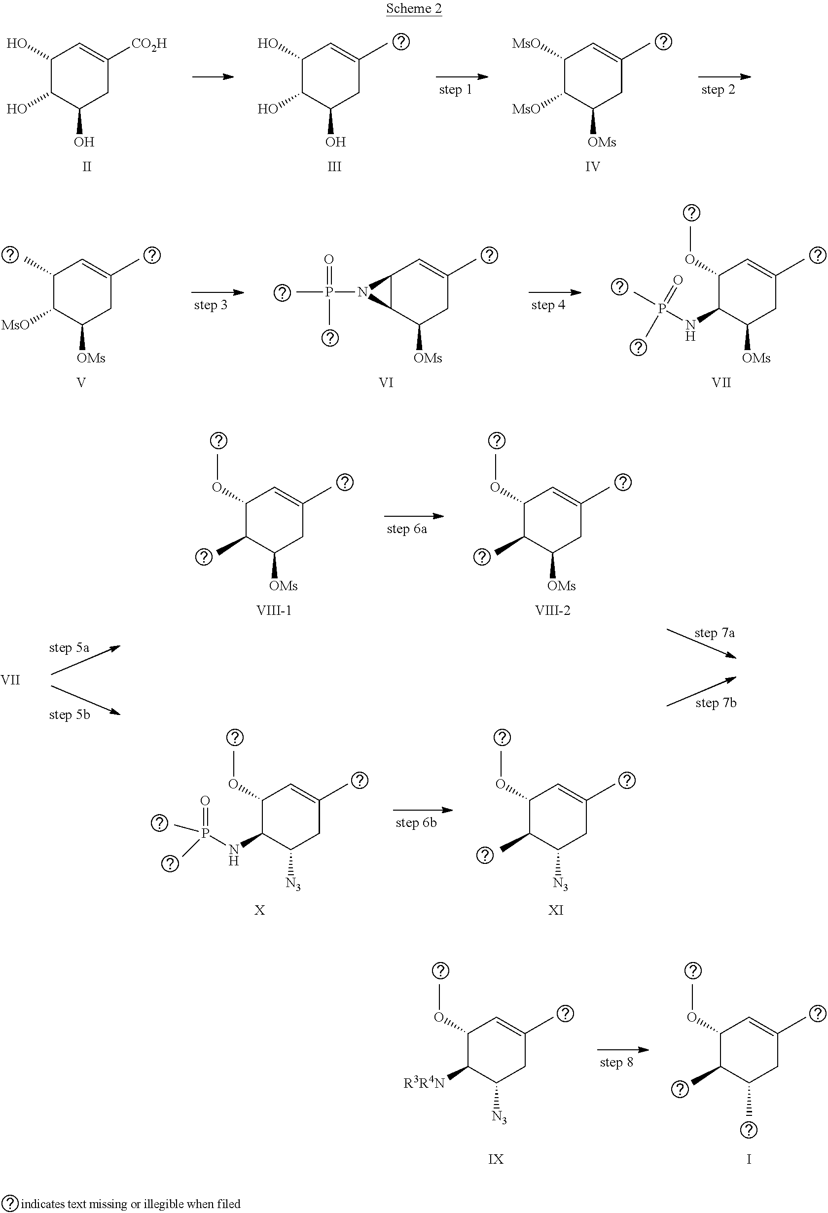 Process for the preparation of oseltamivir and methyl 3-epi-shikimate