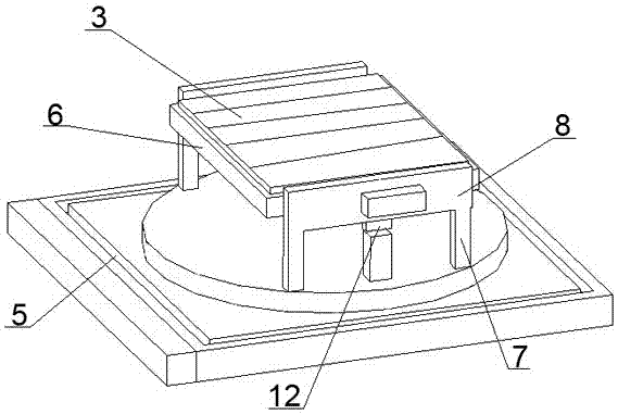 A solar power generation device with protective function